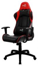 Компьютерное кресло Aerocool AC100 AIR black/red