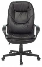 Офисная мебель Бюрократ CH-868LT/#B (Office chair CH-868LT black eco.leather cross plastic) – фото 1