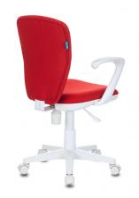Офисная мебель Бюрократ KD-W10AXSN/26-22 (Children chair KD-W10AXSN red 26-22 cross plastic plastik белый) – фото 3