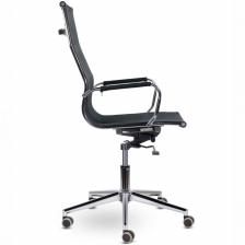 Кресло для руководителя BRABIX Premium Net EX-533, хром, сетка, черное – фото 2