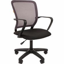 Компьютерное кресло CHAIRMAN 698 LT TW-04 серый, сетка/ткань