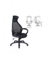 Компьютерное кресло Brabix Premium Genesis EX-517 (пластик черный ткань/экокожа/сетка черная)