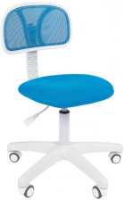 Кресло Chairman 250 белый пластик TW голубой (00-07022787)