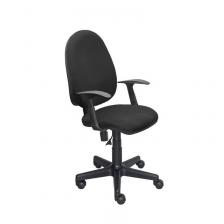 Кресло офисное Easy Chair 325 черное (ткань, пластик)