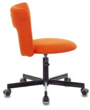 Офисная мебель Бюрократ KF-1M/ORANGE (Office chair KF-1M orange 26-29-1 cross metal черный) – фото 2