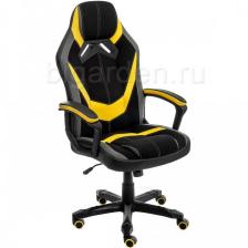 Компьютерное кресло BENS серое/черное/желтое
