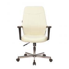 Кресло офисное Easy Chair 224 бежевое (искусственная кожа, металл) – фото 1