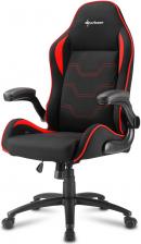Игровое кресло Sharkoon Elbrus 1 Черно-красное