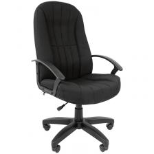 Кресло руководителя Стандарт СТ-85 PL, ткань 15-21 черная, пиастра