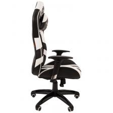 Кресло игровое Chairman Game 25 белое/черное (искусственная кожа, пластик) – фото 2