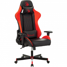 Кресло для геймера A4tech Bloody GC-870, черное\красное