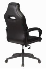 Офисная мебель Zombie VIKING 3 AERO RUS (Game chair VIKING 3 AERO white/blue/red seatblack textile/eco.leather cross plastic) – фото 3