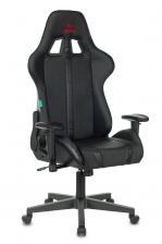 Офисная мебель Zombie VIKING A4 B (Game chair A4 black eco.leather headrest cross plastic) – фото 1