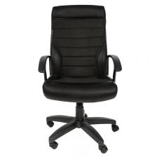 Кресло для руководителя Easy Chair 639 TPU черное (экокожа/ткань, пластик) – фото 1