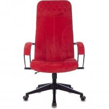 Кресло руководителя Бюрократ CH-608Fabric красный Velvet 88 крестовина пластик – фото 1