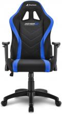 Игровое кресло Sharkoon Skiller SGS2 Jr. Черно-синее – фото 1