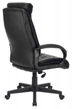 Офисная мебель Бюрократ CH-824B/LBLACK (Office chair CH-824 black eco.leather cross plastic) – фото 3