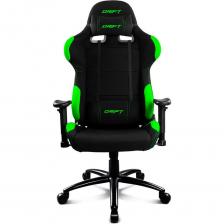 Кресло для геймера DRIFT DR100 Fabric / black/green – фото 2