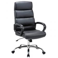 Кресло для руководителя Easy Chair 679 TR черное (рециклированная кожа, металл)