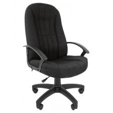 Кресло для руководителя CT-85 черное (ткань, пластик)