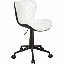 Эколайн Компьютерное кресло Бренд WX-970, экокожа, цвет белый/черный