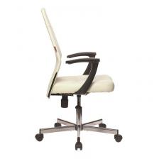 Кресло офисное Easy Chair 224 бежевое (искусственная кожа, металл) – фото 2