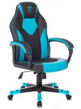 Компьютерное кресло Zombie Game 17 Black-Blue