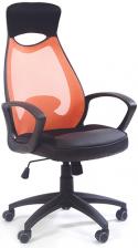 Кресло Chairman 840 черный пластик TW-66 оранжевый (00-07025291)