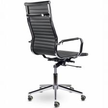 Кресло для руководителя BRABIX Premium Intense EX-531, хром, экокожа, черное – фото 3