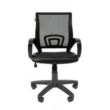 Кресло офисное Easy Chair 304 TPU черное (искусственная кожа/сетка, пластик) – фото 1
