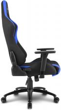 Игровое кресло Sharkoon Skiller SGS2 Черно-синее – фото 3