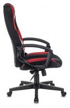 Офисная мебель Zombie 9 RED (Game chair 9 black/red textile/eco.leather cross plastic) – фото 3