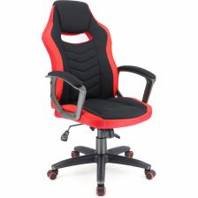 Игровое кресло EVERPROF Stels T Red, ткань, цвет черный/красный