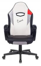 Офисная мебель Zombie HERO QUEEN (Game chair HERO QUEEN black/white eco.leather headrest cross plastic) – фото 2