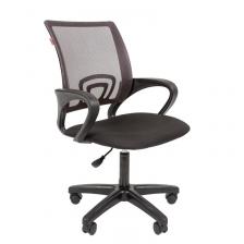 Кресло офисное Easy Chair 304 LT серое/черное (сетка/ткань, пластик)