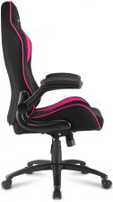 Игровое кресло Sharkoon Elbrus 1 Черно-розовое – фото 4