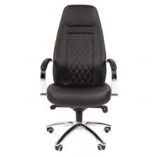 Кресло для руководителя Chairman 950 черное (экокожа, металл) – фото 1
