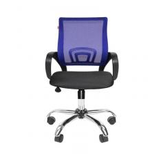Кресло офисное Easy Chair 304 синее/черное (сетка/ткань, металл) – фото 1
