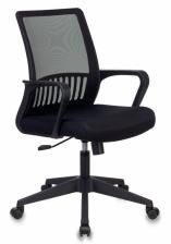 Офисная мебель Бюрократ MC-201/TW-11 (Office chair MC-201 black TW-01 TW-11 mesh/fabric cross plastic)