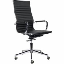 Кресло для руководителя BRABIX Premium Intense EX-531, хром, экокожа, черное