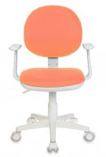 Офисная мебель Бюрократ CH-W356AXSN/15-75 (Children chair Ch-W356AXSN orange 15-75 cross plastic plastik белый) – фото 1