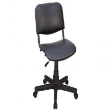 Кресло кассира КР01.00.09 черное (искусственная кожа, металл)
