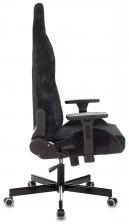 Офисная мебель N1 BLACK (Game chair Knight N1 Fabric black Light-20 headrest cross metal) – фото 2