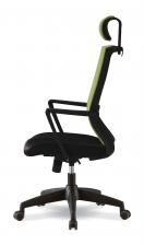 DSP Компьютерный стул черно-зеленый Smart 1701K – фото 1