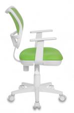 Офисная мебель Бюрократ CH-W797/SD/TW-18 (Children chair Ch-W797 l-green TW-03A seatl-green TW-18 mesh/fabric cross plastic plastik б) – фото 1