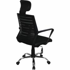 Кресло для руководителя BRABIX Victory MG-016, ткань, сетка, черное – фото 3
