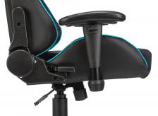 Офисная мебель A4Tech X7 GG-1100 (Game chair X7 GG-1100 black/blue textile/eco.leather cross plastic) – фото 2