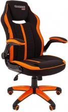 Игровое кресло Chairman Game 19 ткань черный/оранжевый (00-07060632)