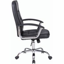 Кресло для руководителя BRABIX Bit EX-550, хром, экокожа, черное – фото 2