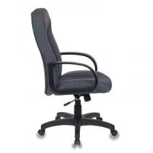 Кресло для руководителя Бюрократ T-898 серое (ткань, пластик) – фото 2